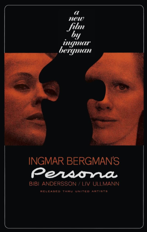 The poster for the film "Persona."
