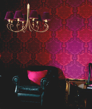 The revival of bold wallpaper.