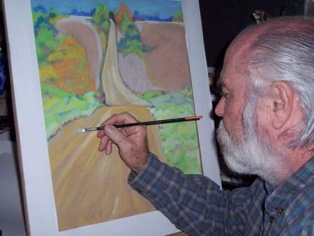 Hazlehurst resident Charles Jenkins, 63, began "mud painting" after a tour of plantations in St. Francisville, La.