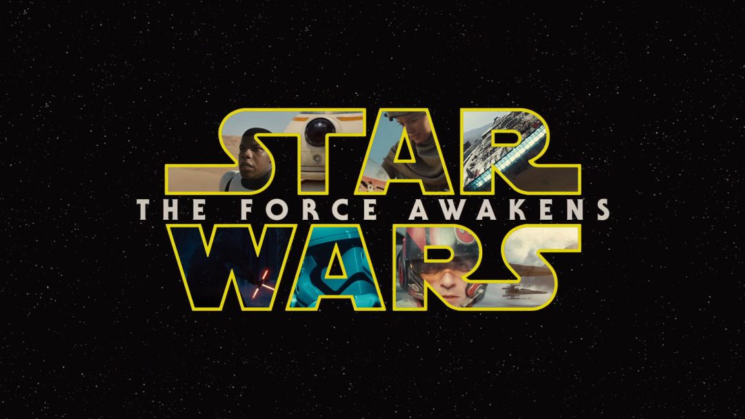 A Star Wars movie poster graphic.