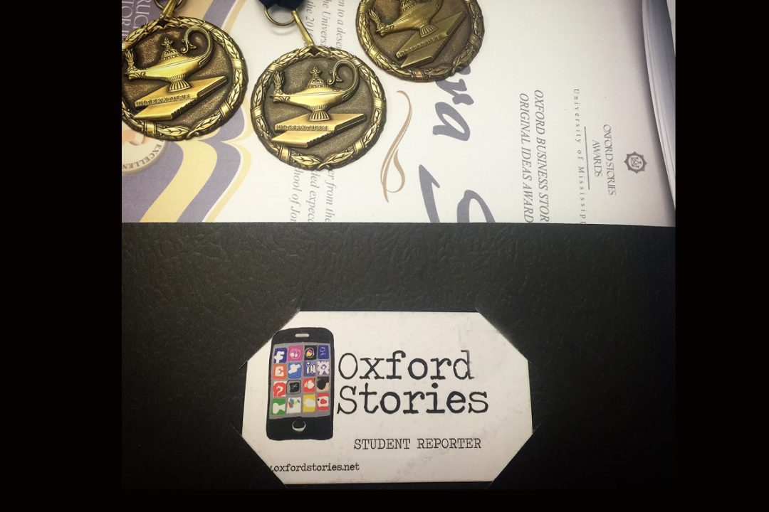 A picture of the Oxford Stories awards.