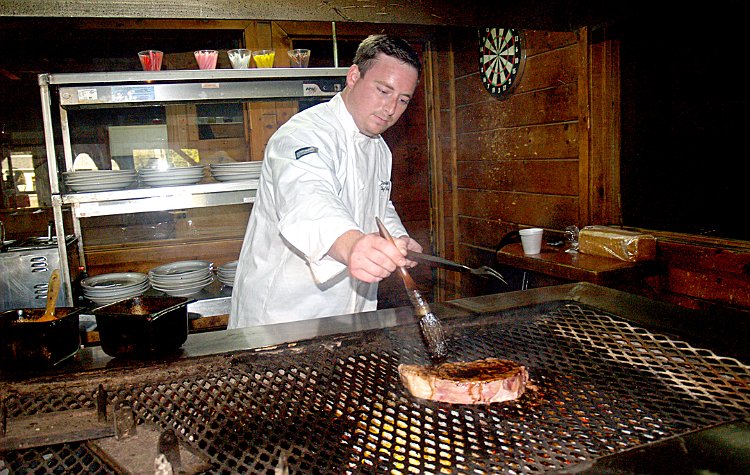 David Wright is the star chef at Crawdad's restaurant in Merigold, which will soon open a "restaurant within a restaurant." The more upscale section of the establishment will feature an extensive wine list; a special section that is a tribute to Lee and Pup McCarty, owner of McCartys Pottery in Merigold; and the cooking area will be surrounded by glass so guests can watch Wright in action.