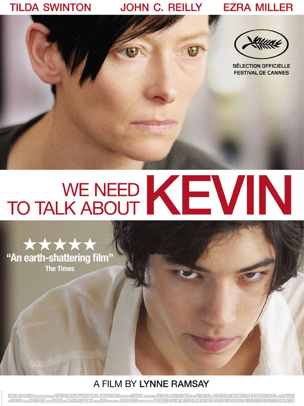 The poster for the movie "We Need to Talk About Kevin."