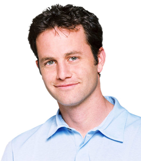 Kirk Cameron speaks at a Christian event.