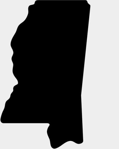 An illustration of the state of Mississippi.