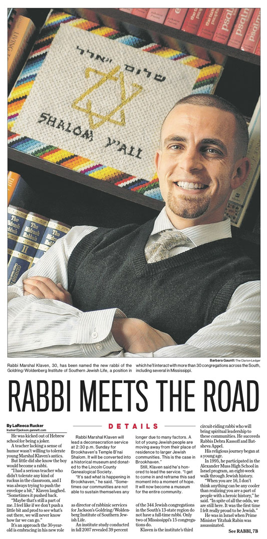 A story about a local rabbi.